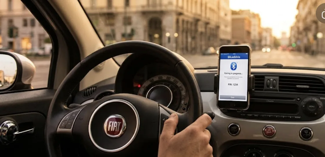 Bluetooth Fiat 500 : appairage Blue&Me et Uconnect
