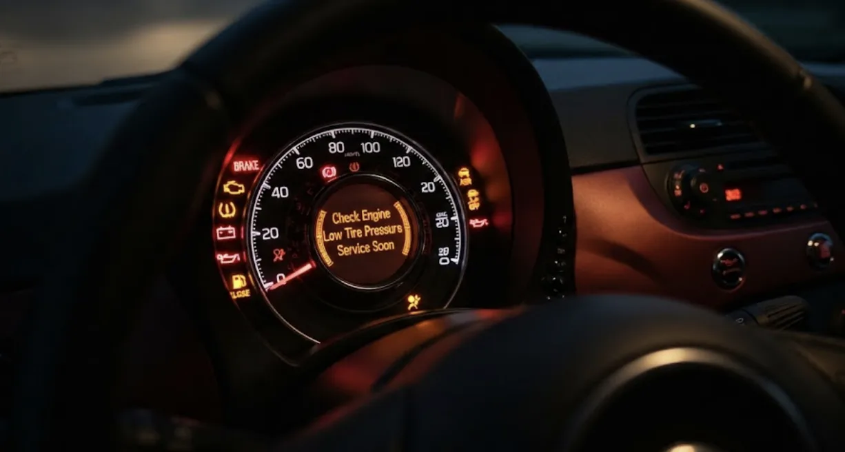Voyants Fiat 500 : signification et que faire